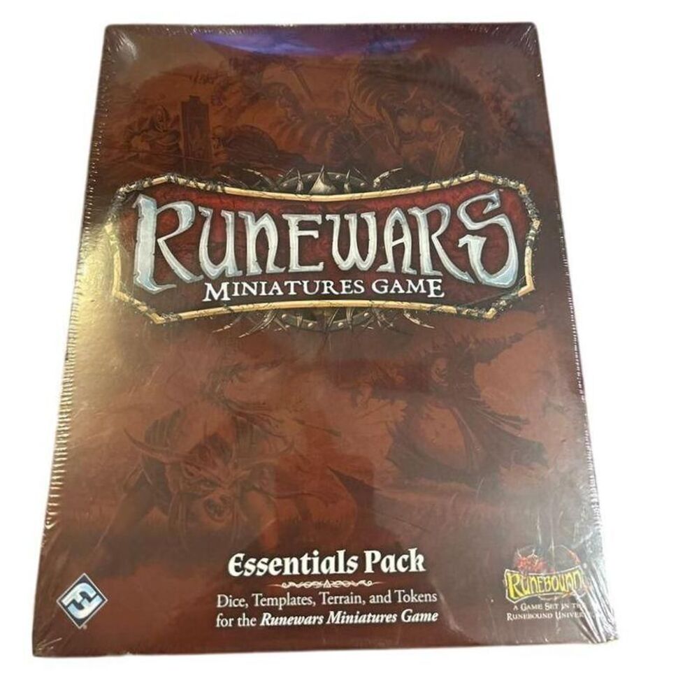 RUNEWARS MINIATURES GAME ESSENTIALS PACK FANTASY FLIGHT GAME NEW SEALED